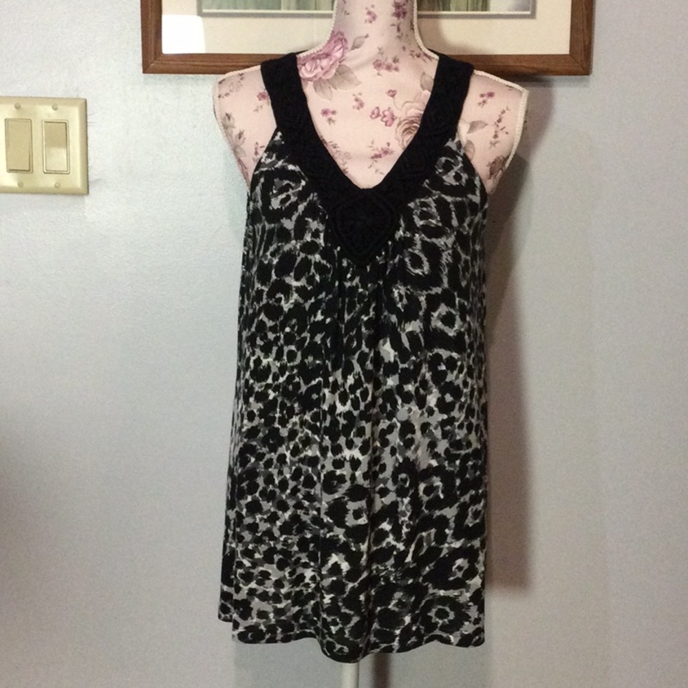 Apt. 9 Black & White Blouse